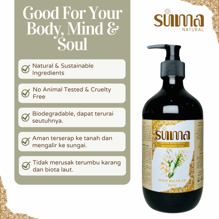 Sabun Multifungsi untuk Jerawat, Eksim & Kulit Sensitif: Coba Suma Natural Sekarang!