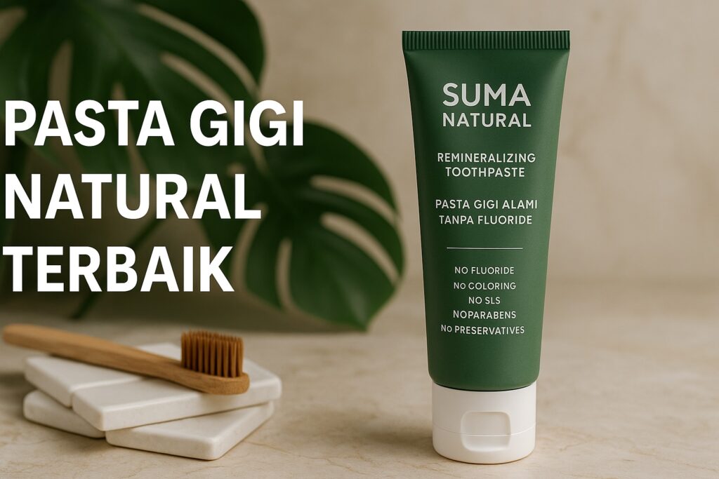 Rekomendasi Pasta Gigi Natural Terbaik: Review Suma Natural Remineralizing Toothpaste